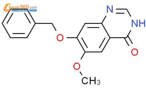 7 苄氧基 6 甲氧基 4 羟基喹唑啉CAS号179688 01 8 960化工网