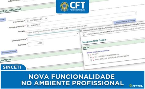 Arquivos Sinceti CFT Conselho Federal dos Técnicos Industriais