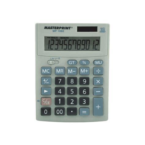 Calculadora De Mesa D Gitos Masterprint