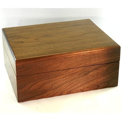 Solid Wood Walnut Keepsake Box X Inches