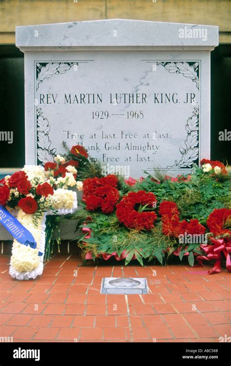 Grave of Martin Luther King Jr. Atlanta, Georgia, USA Stock Photo - Alamy