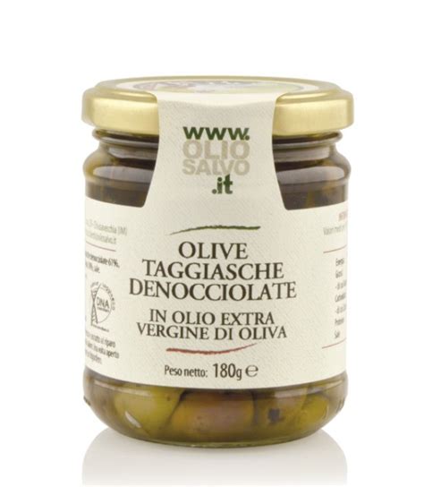 Salvo Olive Taggiasche Denocciolate In Olio Oliva Gr