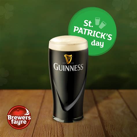 Saint Patricks Day Guinness Very Traditional Brewers Fayre St Patricks Day Guinness