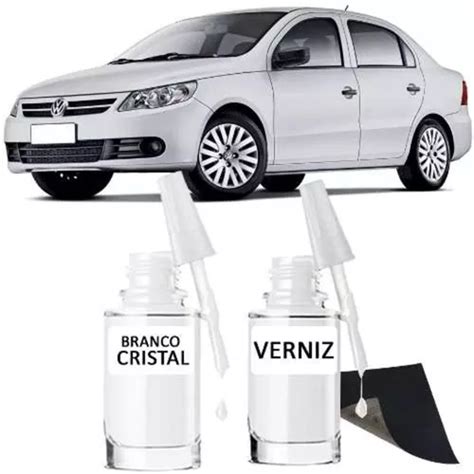 Tinta Tira Risco Automotivo Volkswagen Voyage Branco Cristal