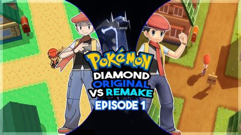 Crashing Start Pokemon Brilliant Diamond EP01 Original Vs Remake