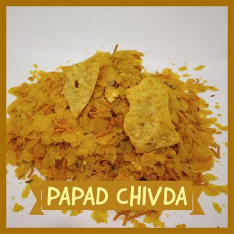 Magic Masala Munchin Papad Chivda Namkeen Snacks Packaging Size 200