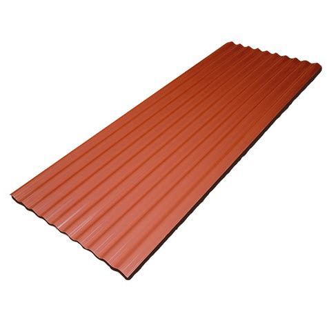 Teja De Polipropileno Techolit No 8 Rojo 2 44 M X 76 Cm Eternit