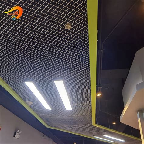 China Customize Aluminum Expanded Metal Mesh Exterior Ceiling Wall