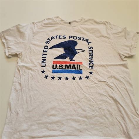 Post Office United States Postal Service Us Mail T Shirt Size 2xl White Mercari