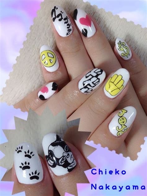 Jojo Nails Anime Nails Nails Minimalist Nails