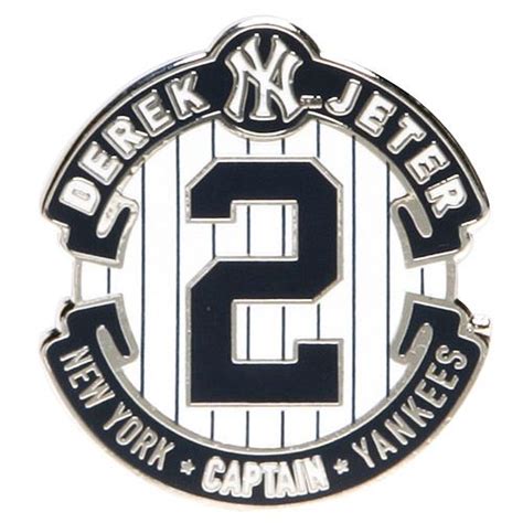 New York Yankees Derek Jeter Retirement Logo Pin By Aminco