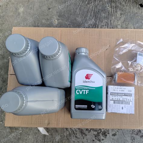 Jual Paket Oli Transmisi Liter Cvt Idemitsu Dengan Filter Matic