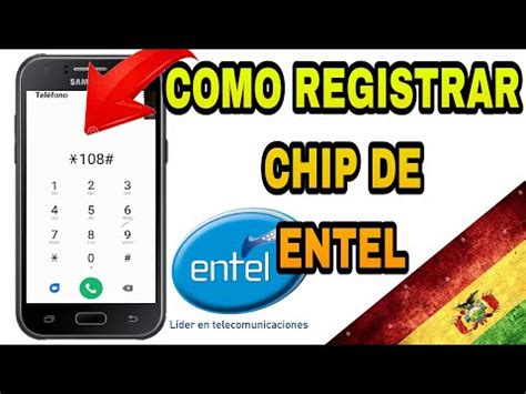 Como Registro Chip Entel