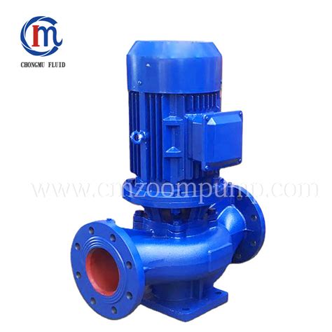 Single Stage Vertical Inline Pump 220V Centrifugal Booster Pipeline