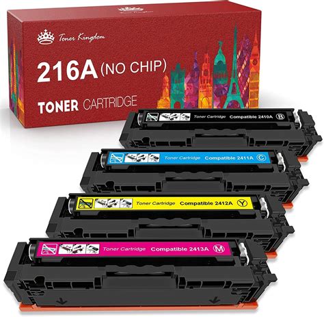 Toner Kingdom 216A sin Chip Reemplazo de Cartuchos de tóner