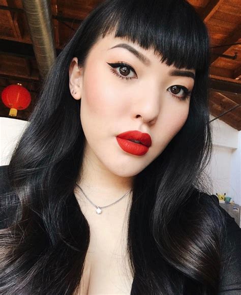 Makeup With Red Lipstick Asian Mugeek Vidalondon