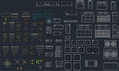 FAN COIL UNIT | | Free CAD Block And AutoCAD Drawing