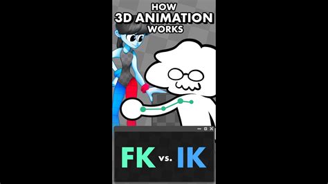 How D Animation Works Fk Vs Ik Shorts D Animation Youtube