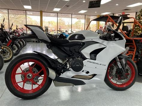 2023 Ducati Panigale V2 White Rosso Livery For Sale In Garner NC