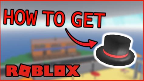 How To Get The Red Banded Top Hat Roblox Youtube