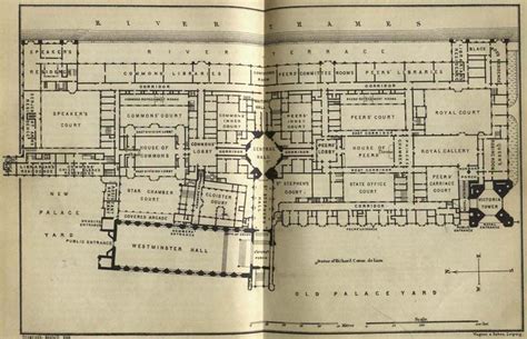 Floorplan London House Houses Of Parliament Westminster London