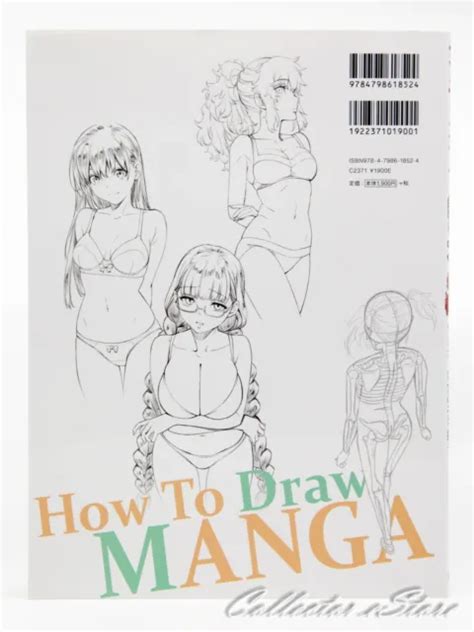 How To Draw Manga Girl Body Kata Kyara Kotsu To Nikkan Wo Air Dhl £