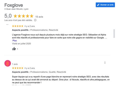 Google Avis Clients Comment Les Mettre En Place Et Pourquoi Foxglove