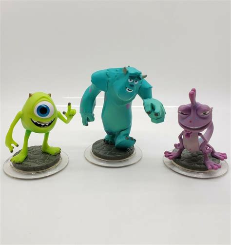 Monsters Inc Disney Infinity Lot Of Sully Mike Wazowski