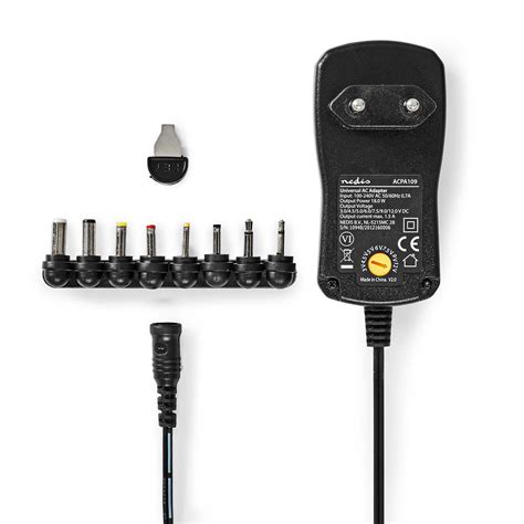 Adaptateur Secteur Universel 7 5 W 3 12 V DC 1 10 M 2 0 A A