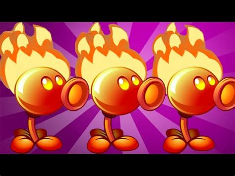 Plants Vs Zombies 2 Fire Pea MADNESS YouTube