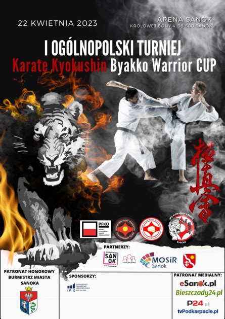 Schedule I Og Lnopolski Turniej Karate Kyokushin Warrior Byakko Cup