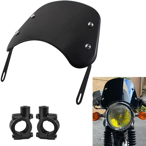 Kucehiup Parabrisas Universal Para Motocicleta Deflector De Viento