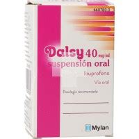 Dalsy 40 mg ml Suspensión Oral 1 Frasco De 30 ml Antiinflamatorios