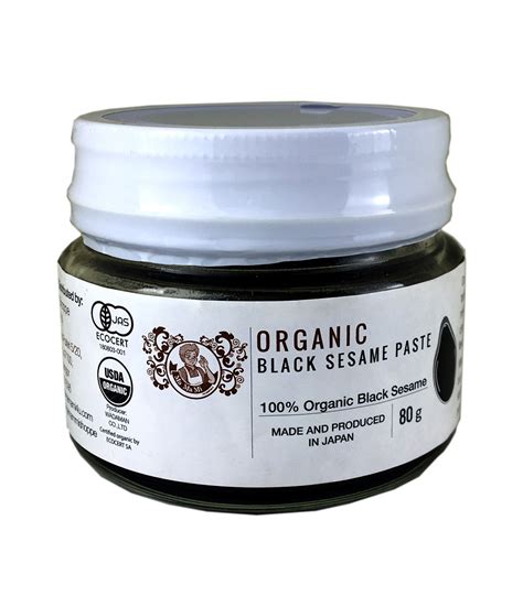 Organic Japanese Black Sesame Paste