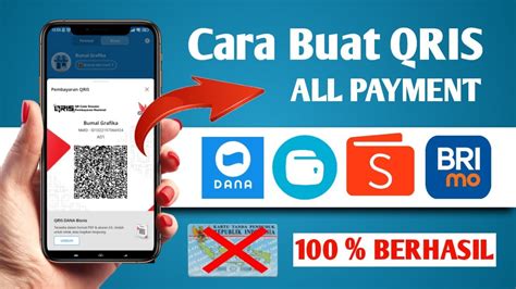 Cara Membuat QRIS DANA Buat Kode QR All Payment Tanpa KTP Terbaru