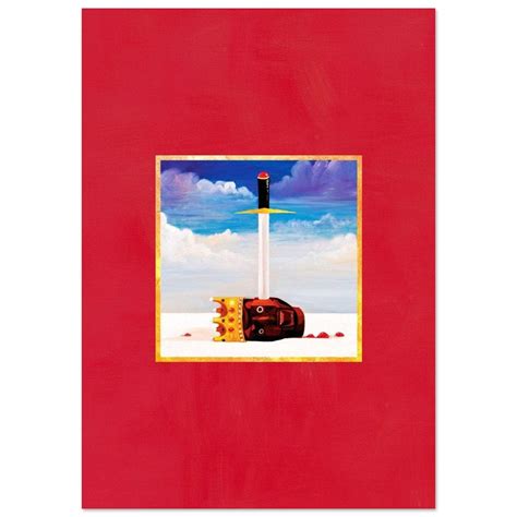 Kanye West My Beautiful Dark Twisted Fantasy Album Cover Art