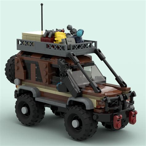 Lego Moc Offroader Scout Truck By Wacky Rebrickable Build With Lego