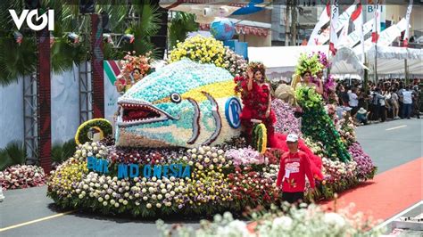 Parade Festival Bunga Tomohon Hidden Gem Yang Bisa Menarik Wisatawan