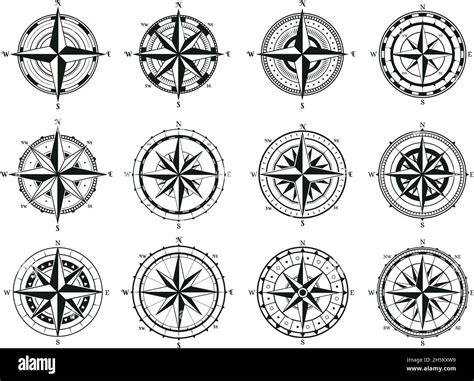 Vintage Rose Wind Compass Sea Boat Navigation Skipper Compass Sea