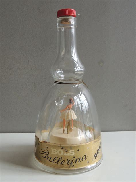 Musical French Vintage Liqueur Bottle Decanter Ballerina Bols Etsy