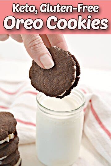 Homemade Gluten Free Keto Oreos Low Carb Yum