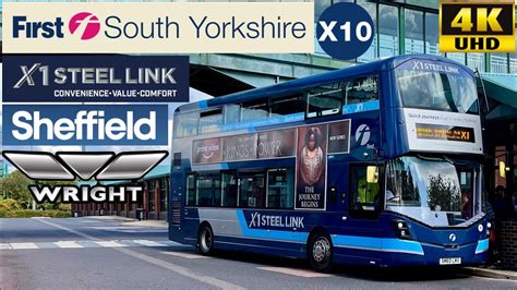 First South Yorkshire SteelLink X10 Maltby To Meadowhall Via