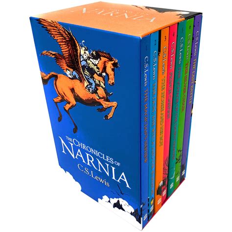 The Chronicles Of Narnia Complete 7 Books Box Set By C S Lewis Ages 7 9 The Book Bundle