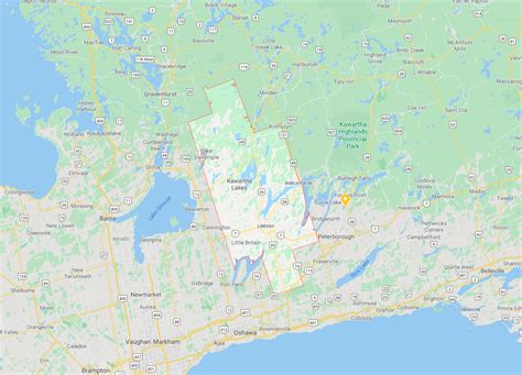 Kawartha Provincial Park Map