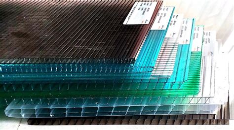 Transparent Lexan Multiwall Polycarbonate Sheets Thickness 8mm 4mm At