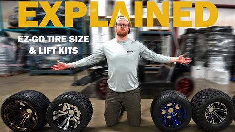 Wheels And Tires For EZGO Golf Carts What Size Lift Kit Do You Need