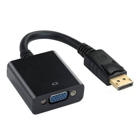 Cabo Adaptador Displayport X Vga Femea Ad D Dex Blue Distribuidora