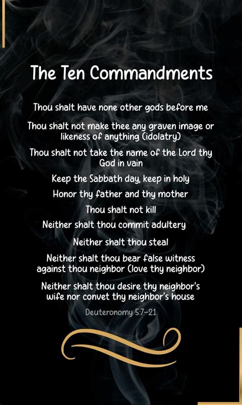 What Are The Ten Commandments Bible Verses About 10 Commandments 10