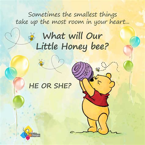 Printable Winnie The Pooh Gender Reveal Backdrop Boy Or Girl Etsy