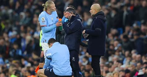 Pep Guardiola provides Erling Haaland injury update ahead of Man City ...